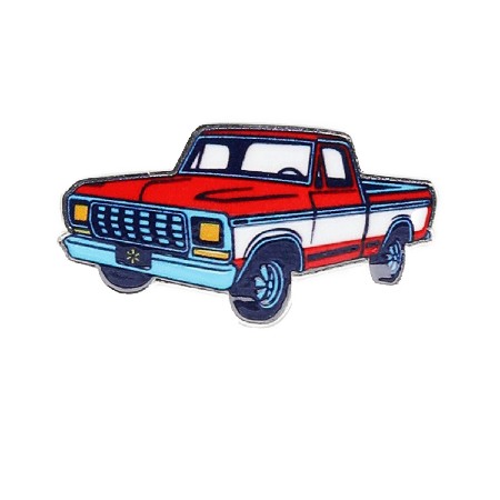 Sam's Truck Pin - True Blue image